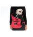 Neo-Paws red dog carrier for safe and comfortable pet transport
