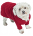 Neo-Paws red dog sweater to keep pets warm and cozy